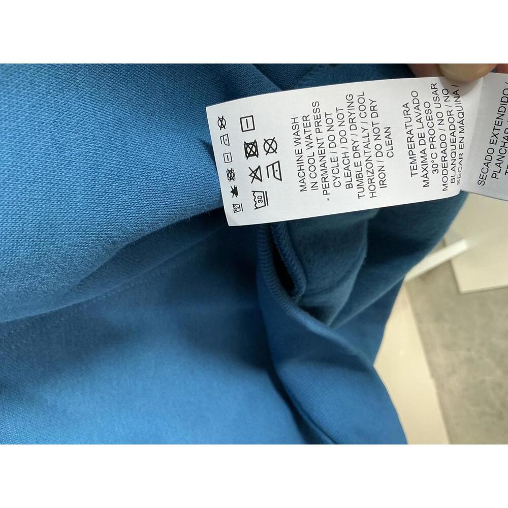 PUMA Blue Men's Hoodie with Logo - Picture 8 of 8